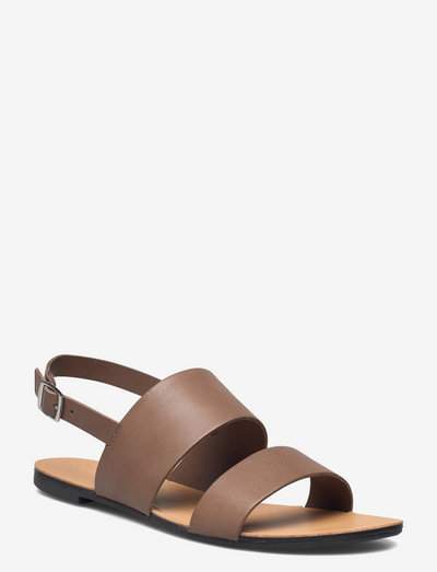 TIA - flade sandaler - light brown
