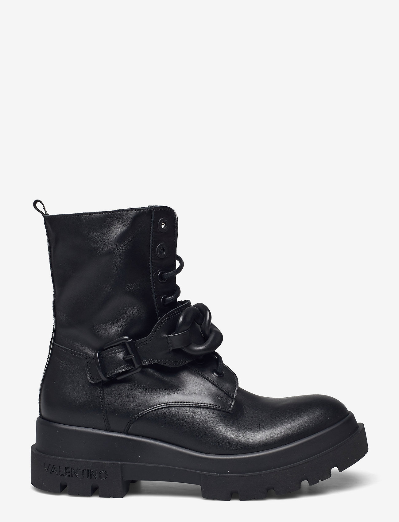 chain combat boots