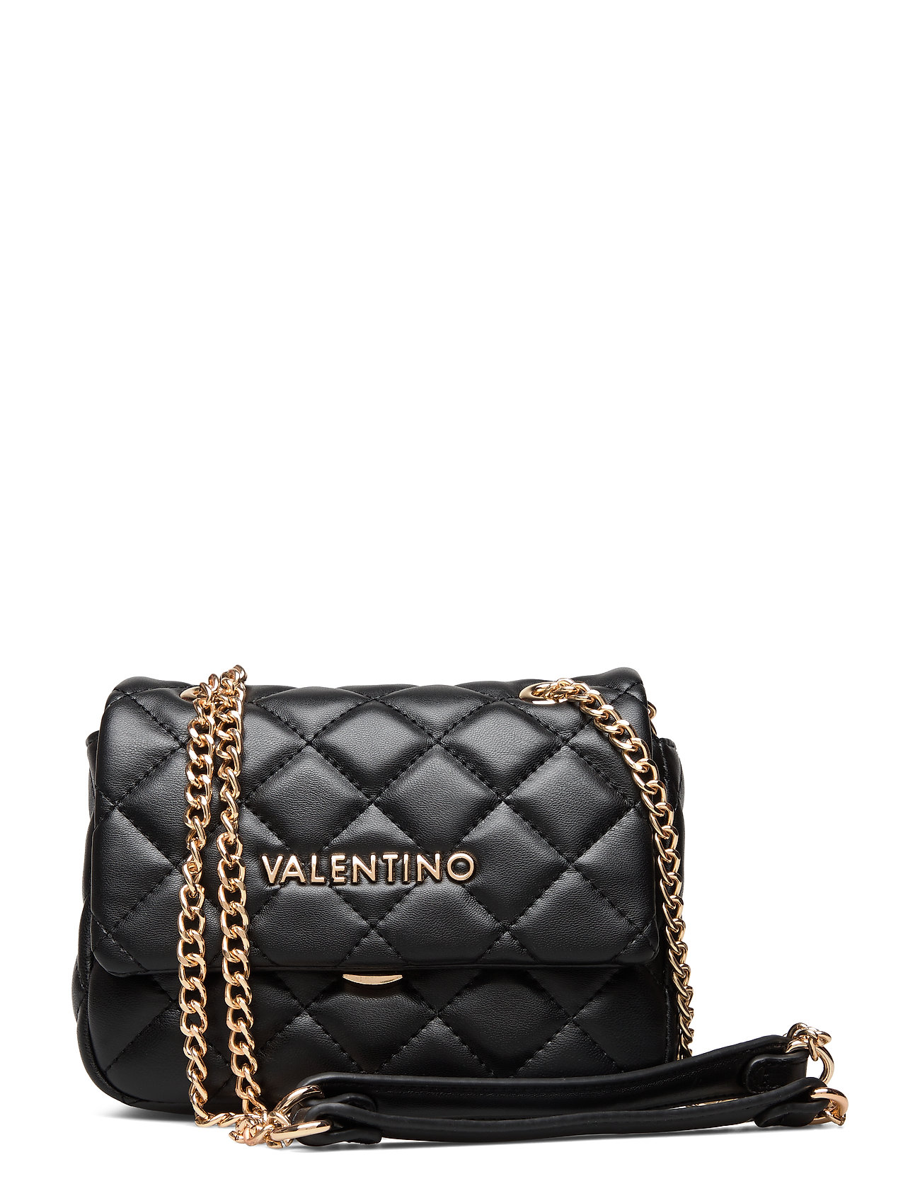 Valentino by Mario Valentino Ocarina black quilted cross body bag