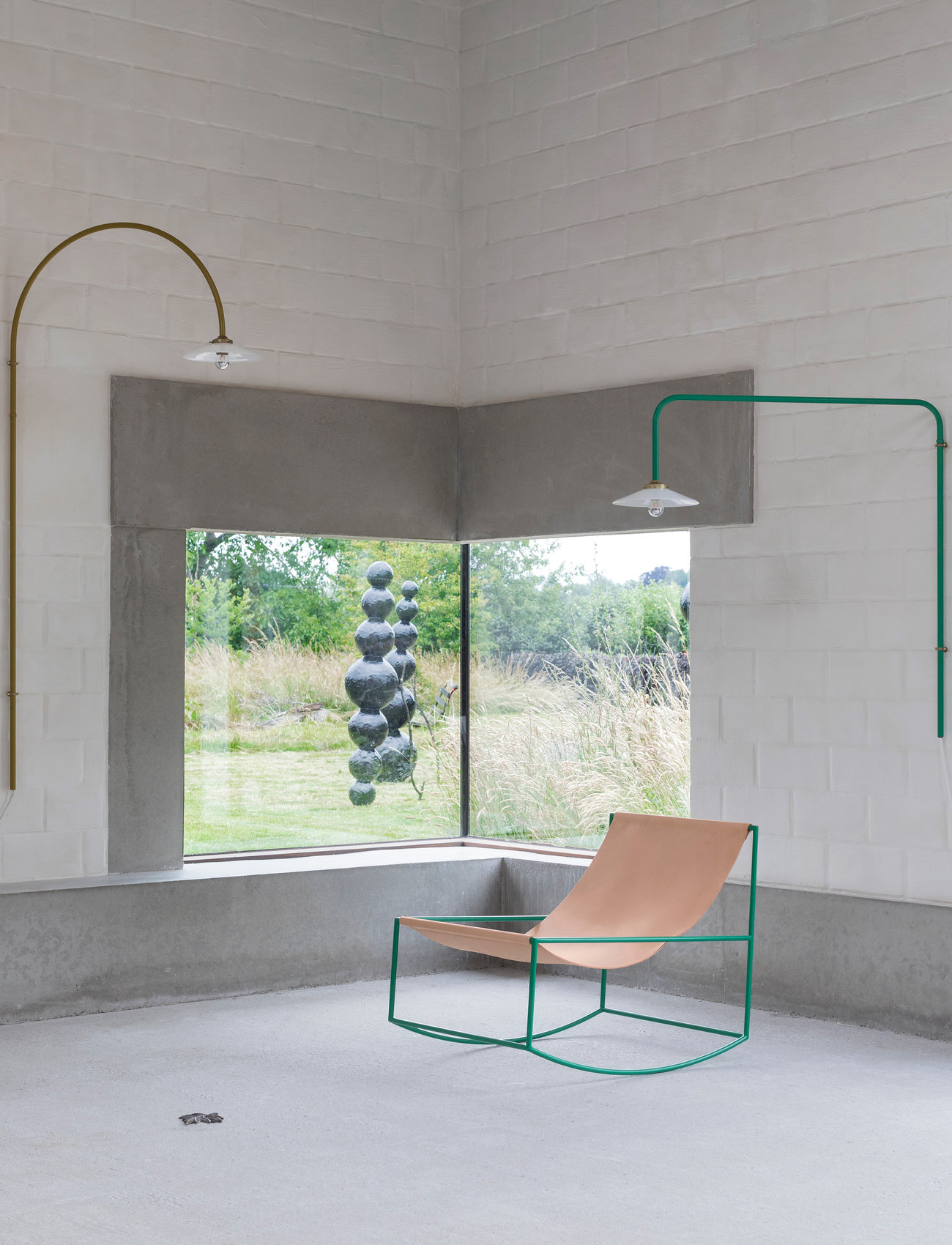 Valerie Objects Hanging Lamp N°5 M Ivory Mvs, One Size, Cream, Lamper > Væglamper, Unisex