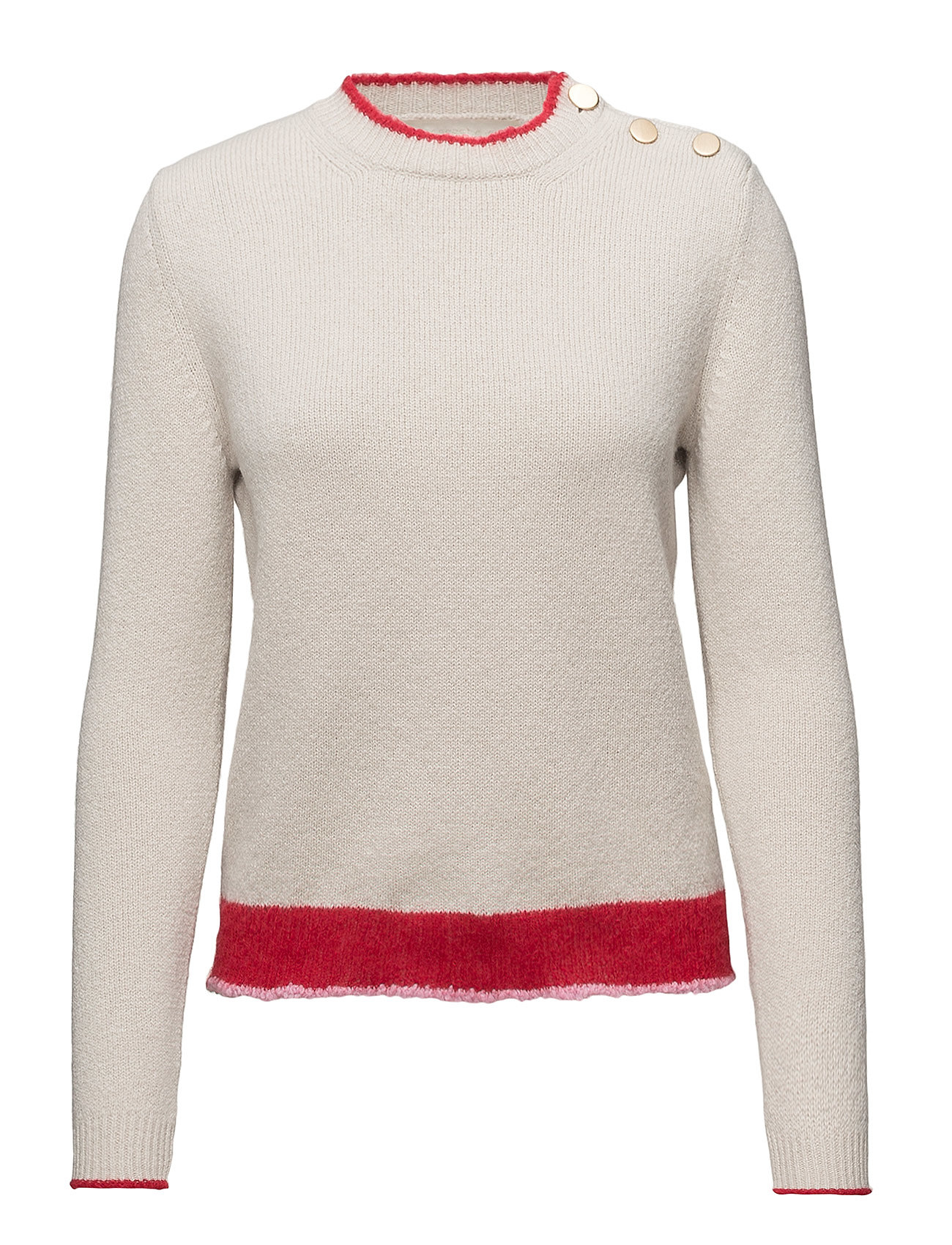 Juliao Gebreide Trui Creme Vanessa Bruno vanessa bruno kopen in de aanbieding