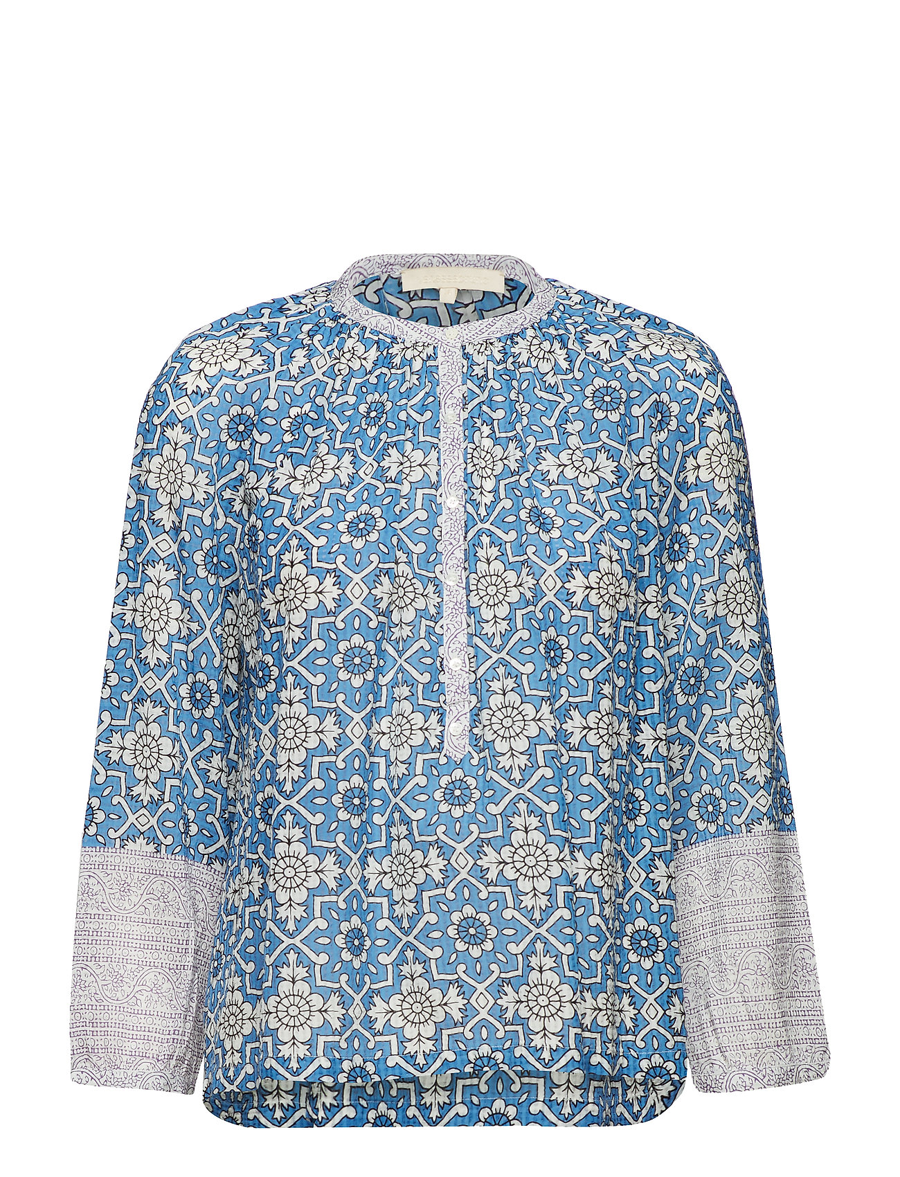 Ivry Blouse Lange Mouwen Blauw Vanessa Bruno vanessa bruno kopen in de aanbieding