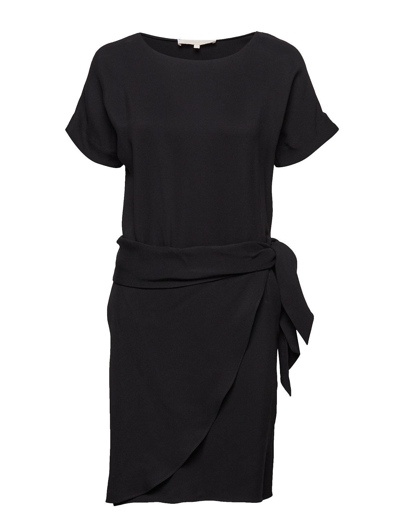 Lenora Korte Jurk Zwart Vanessa Bruno vanessa bruno kopen in de aanbieding