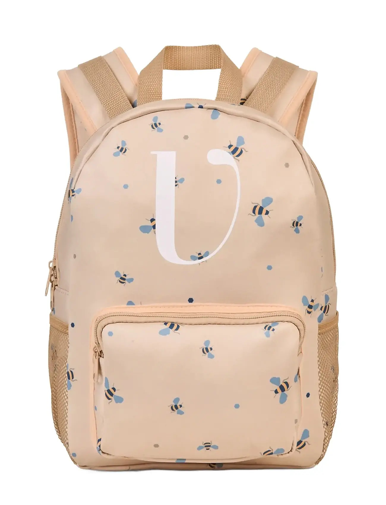 Vanilla Copenhagen Børnerygsæk - Honeybee Happy, 34X 24X 12 cm, Beige, Tasker > Rygsække, Børn
