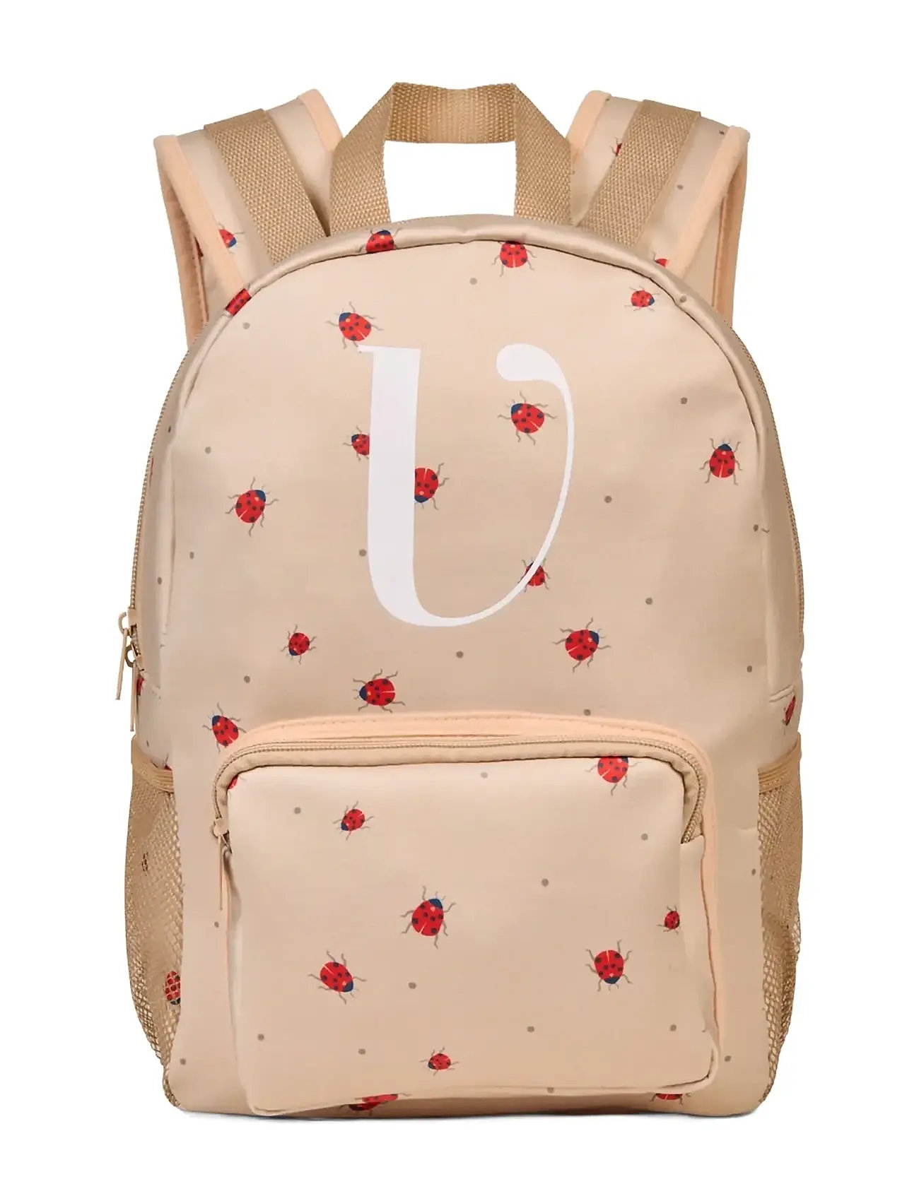 Vanilla Copenhagen Børnerygsæk - Lady Lovebug, 34X 24X 12 cm, Beige, Tasker > Rygsække, Børn