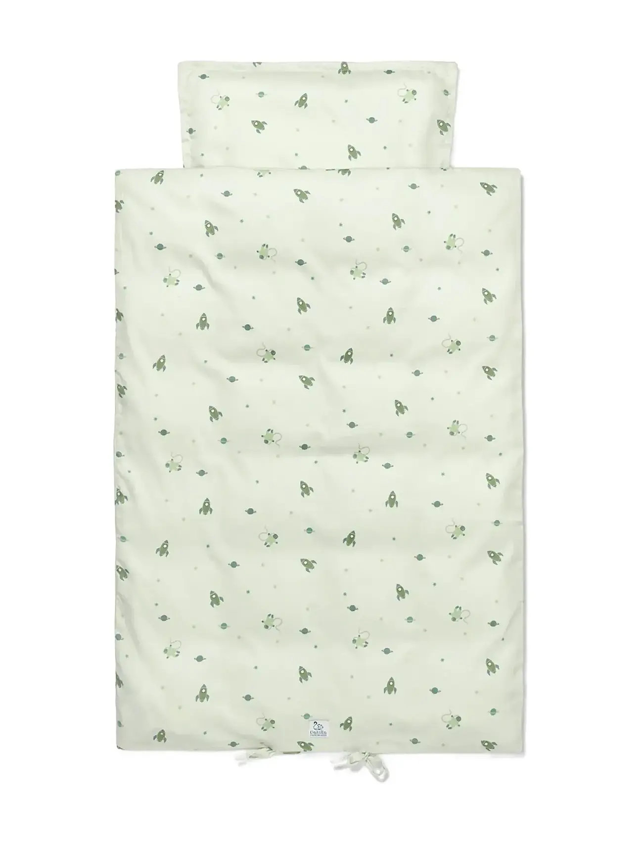 Vanilla Copenhagen Sengetøj - Junior - Space, 100X 140 cm/40X 45 cm, Cream, Søvntid > Sengesæt, Børn
