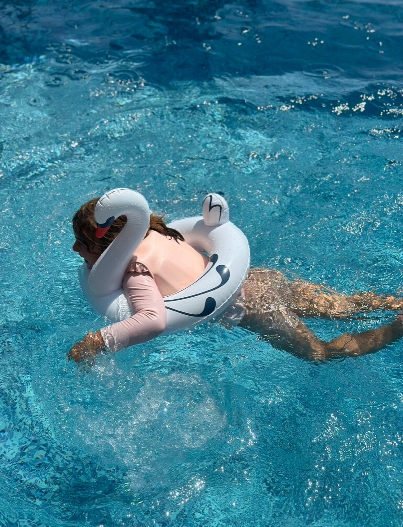 Vanilla Copenhagen Badering - Swan, Ø55 cm/INFLATED, White, Water Legetøj > Swim Rings, Børn