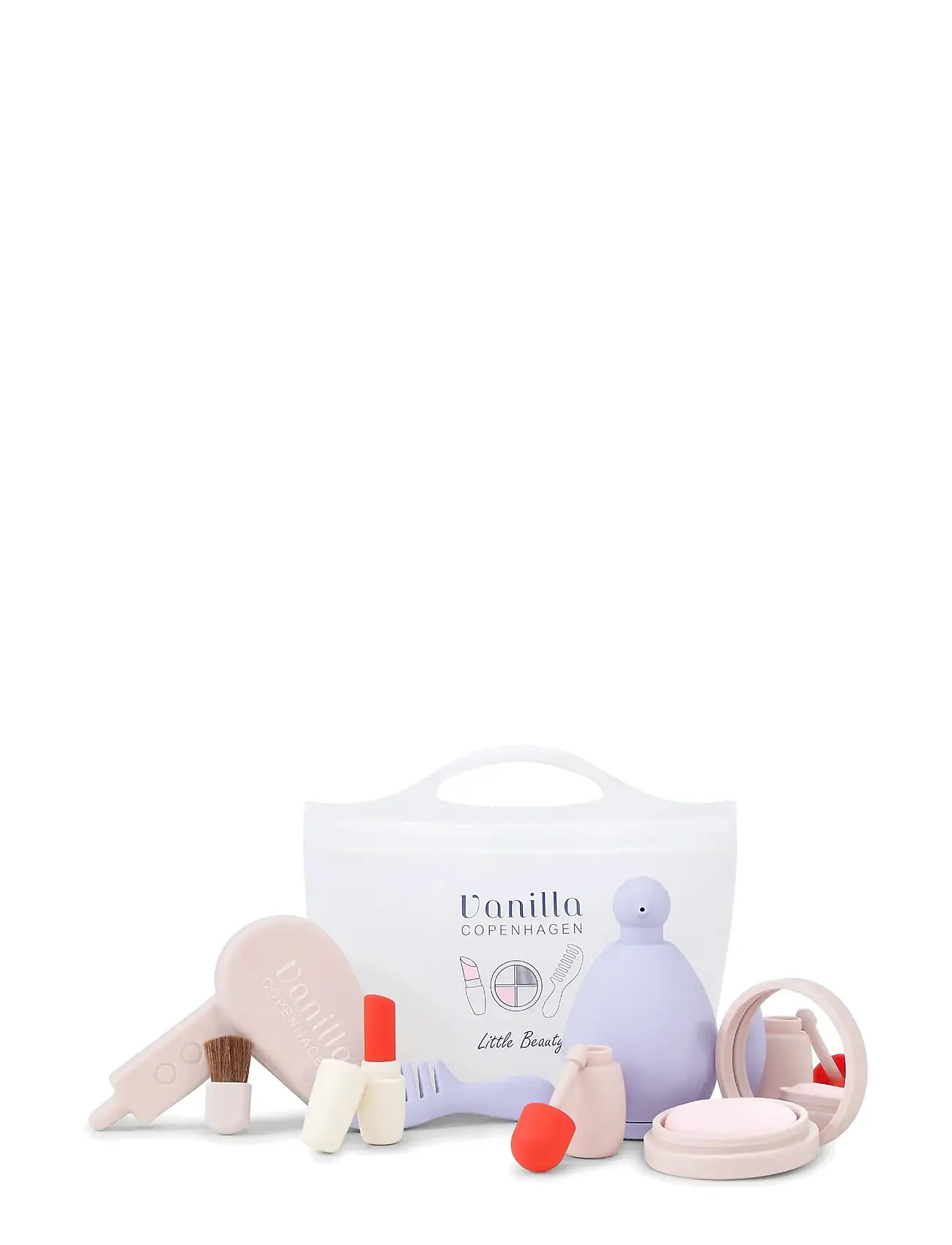 VANILLA COPENHAGEN Makeup Legesæt - Silikone Pink - One Size - Kinder