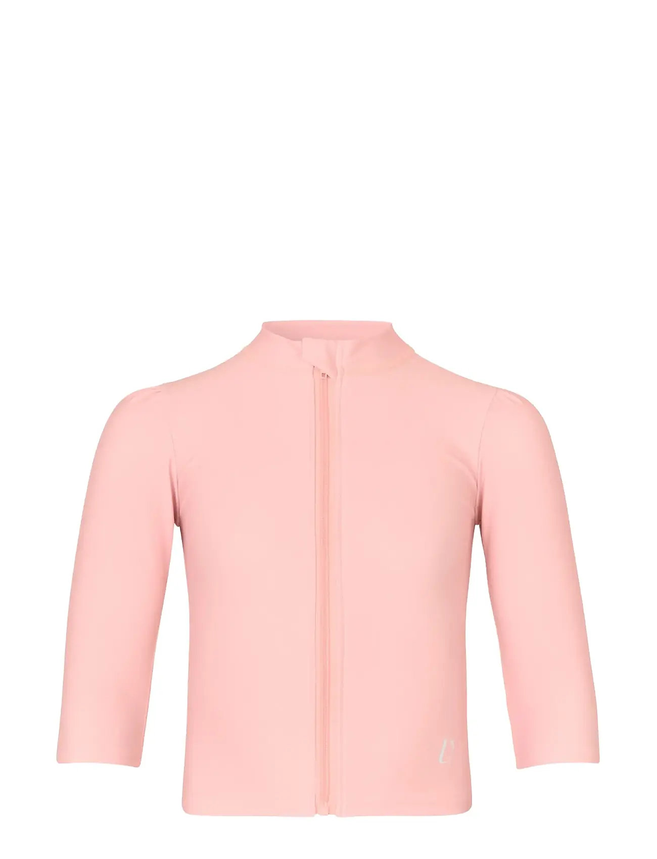 Vanilla Copenhagen Badetrøje Med Lynlås - English Rose, 4-5Y, Pink, Badetøj > Swim Overdele, Børn