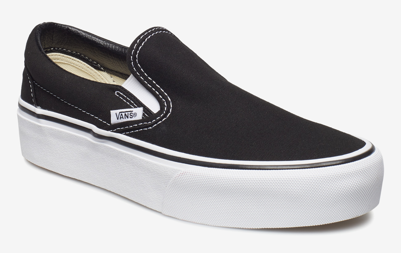 platform van slip ons