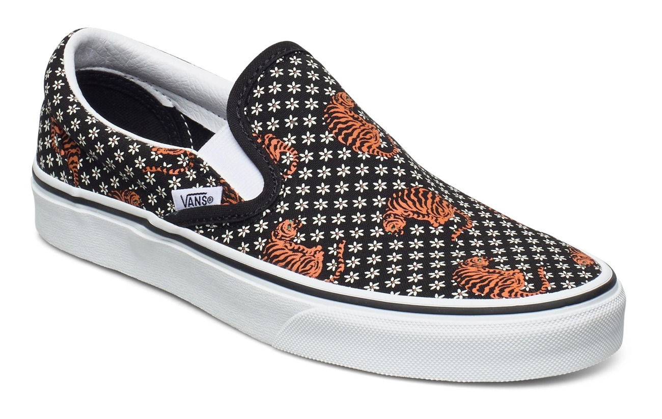 VANS Ua Classic Slipon ((tiger Floral) Blk/tr Wht), 419.30 kr Stort