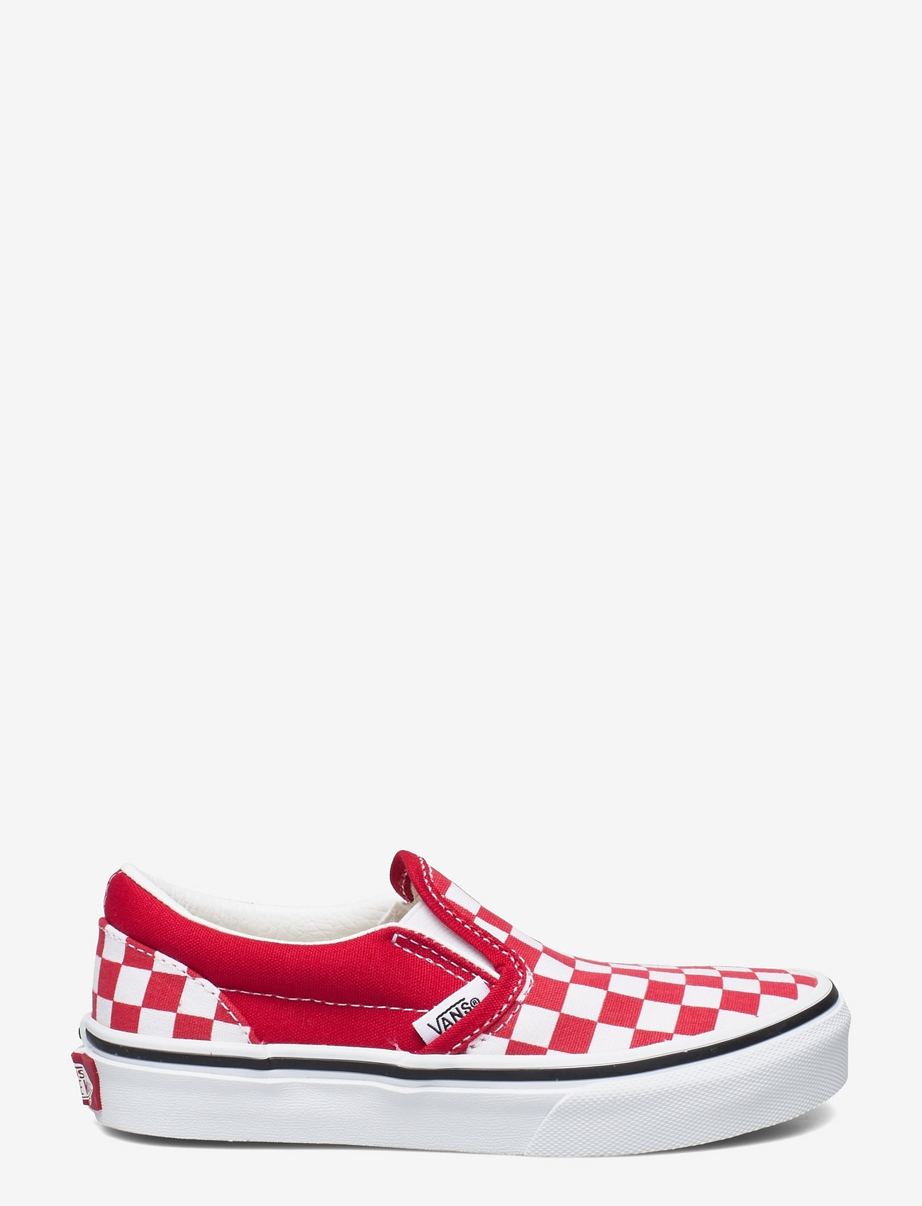 VANS - UY Classic Slip-On - canva sneakers - racing red/true white - 1