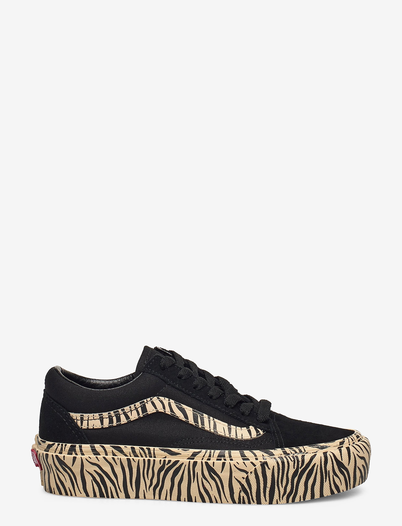 vans old skool platform zebra