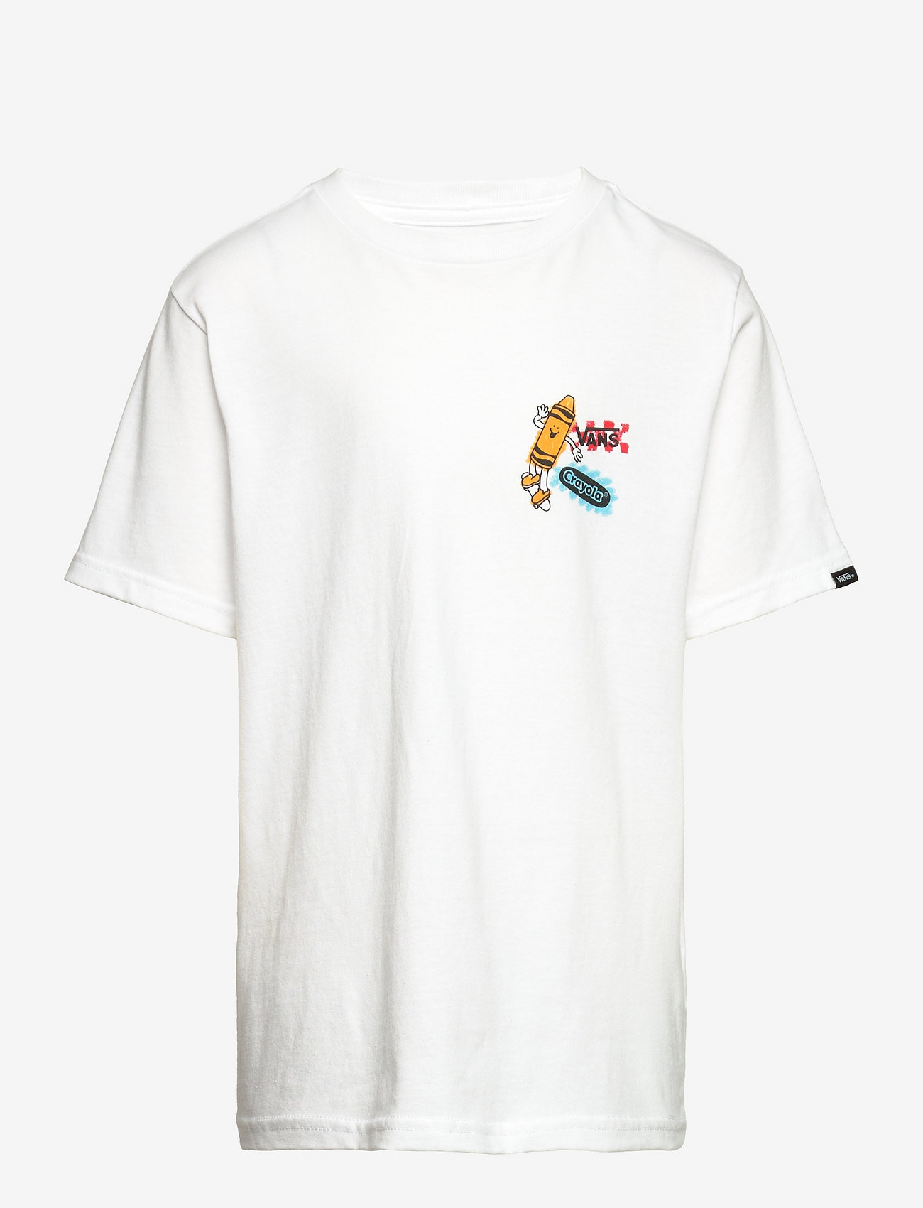 VANS - VANS X CRAYOLA BEACH VAN SS KIDS - ensfarvede kortærmede t-shirts - (crayola) white - 0