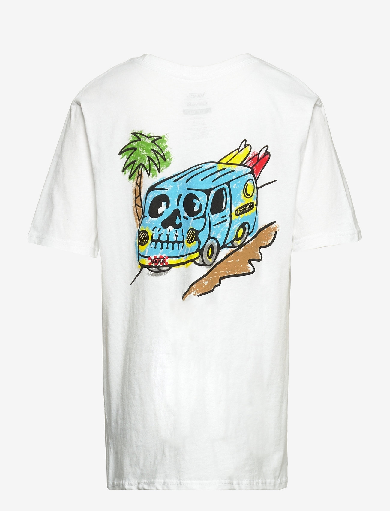 VANS - VANS X CRAYOLA BEACH VAN SS BOYS - ensfarvede kortærmede t-shirts - (crayola) white - 1