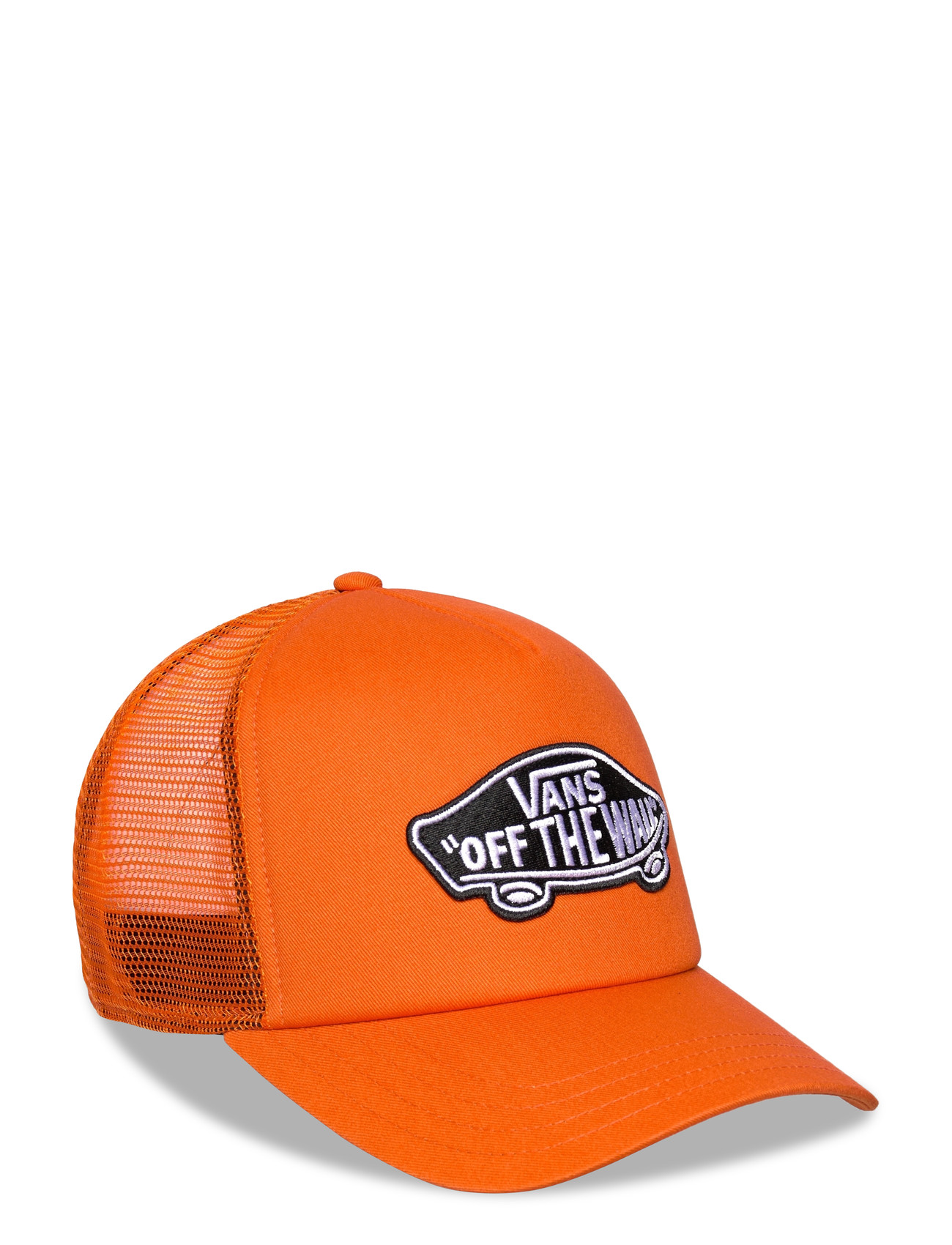 VANS Classic Patch Curved Bill Trucker, One Size, Orange, Sport Accessories > Sport Caps, Dame