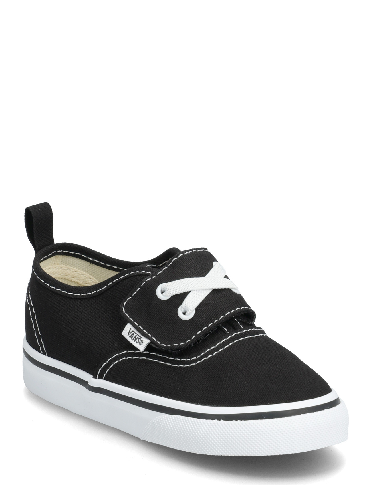 VANS Authentic Elastic V, 26, Black, Sneakers > Sneakers Med Lav Top, Børn