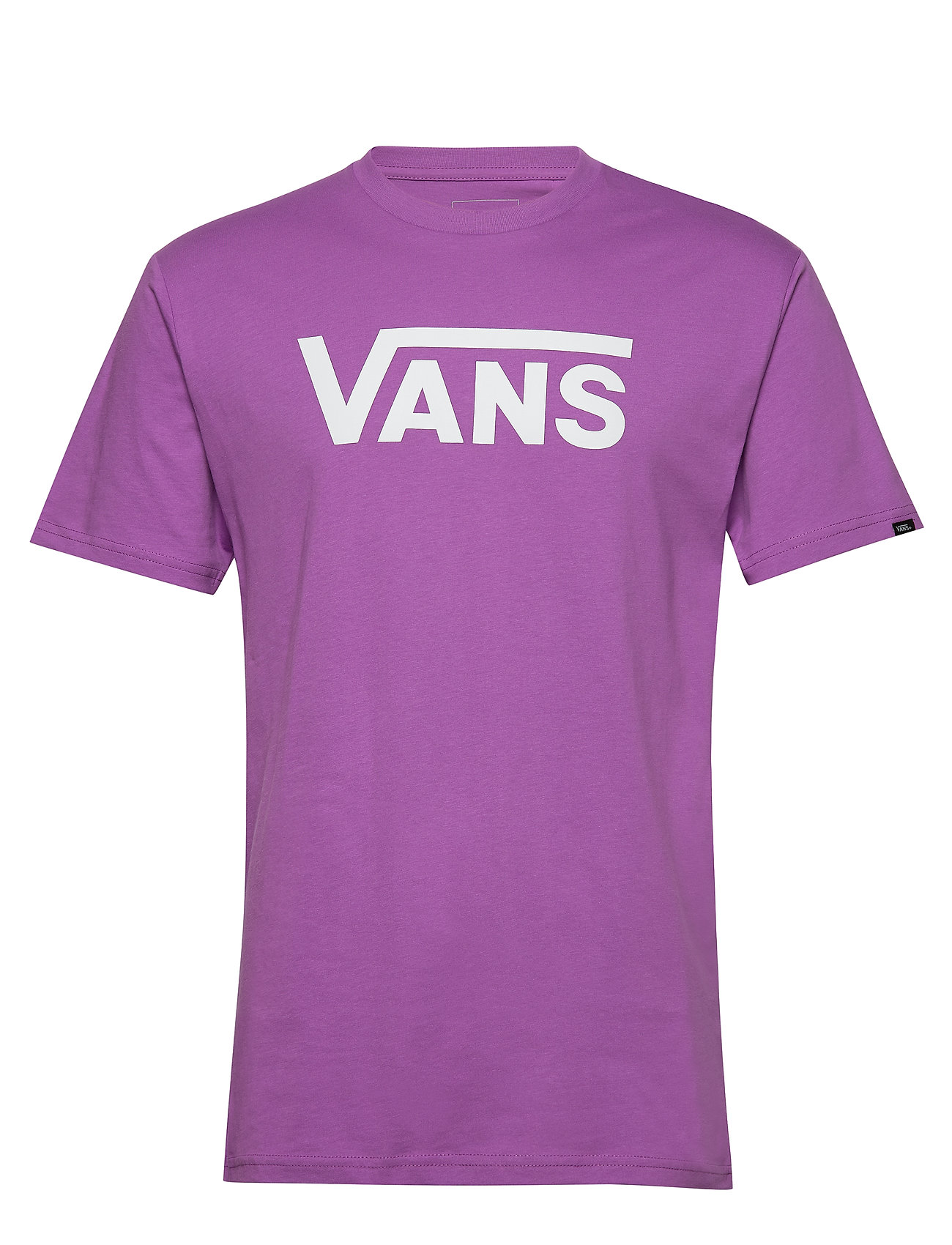 purple and white vans shirt