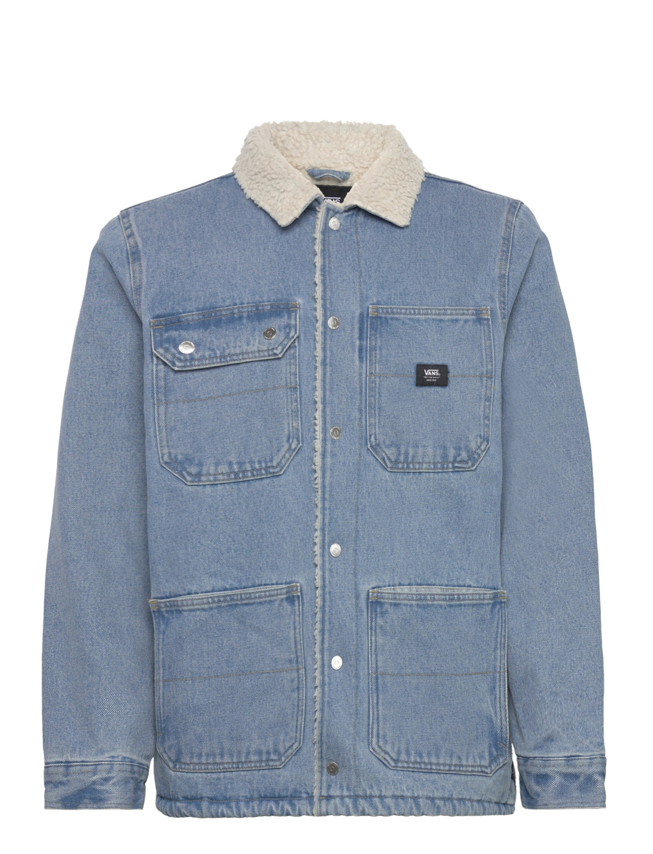 Drill Chore Denim Sherpa Coat Blue VANS