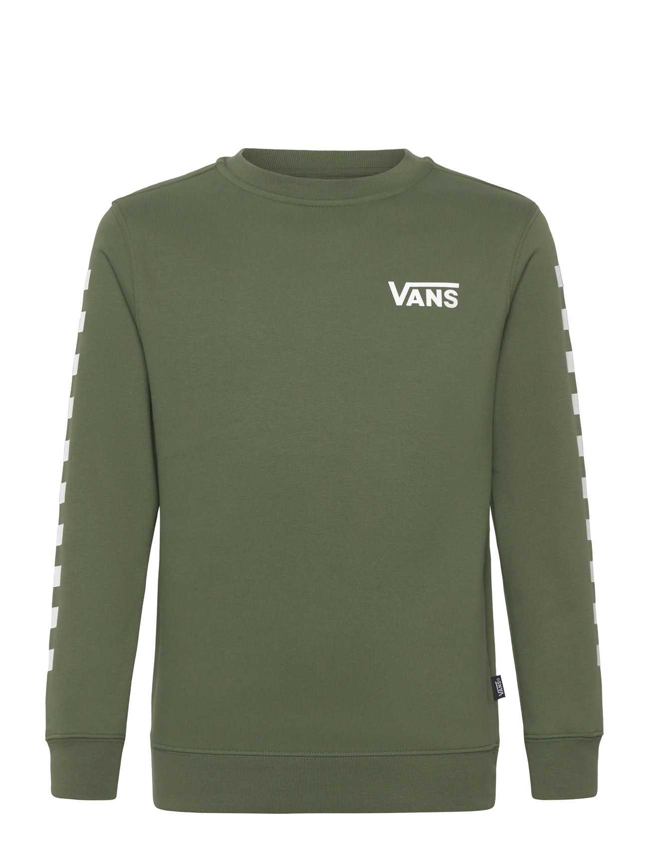 VANS Exposition Check Ii Crew, 151-165, Green, Sweatshirts & Hættetrøjer > Sweatshirts, Børn