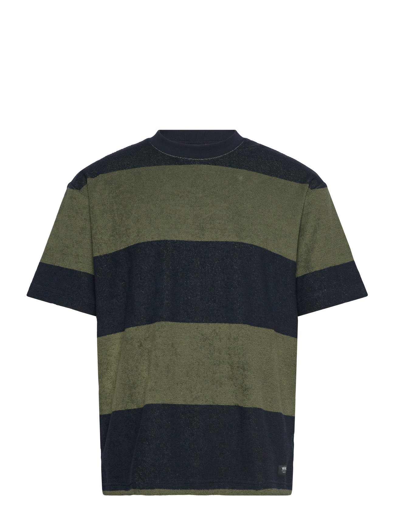 VANS Bergman Stripe Ss Grün - M - Herren