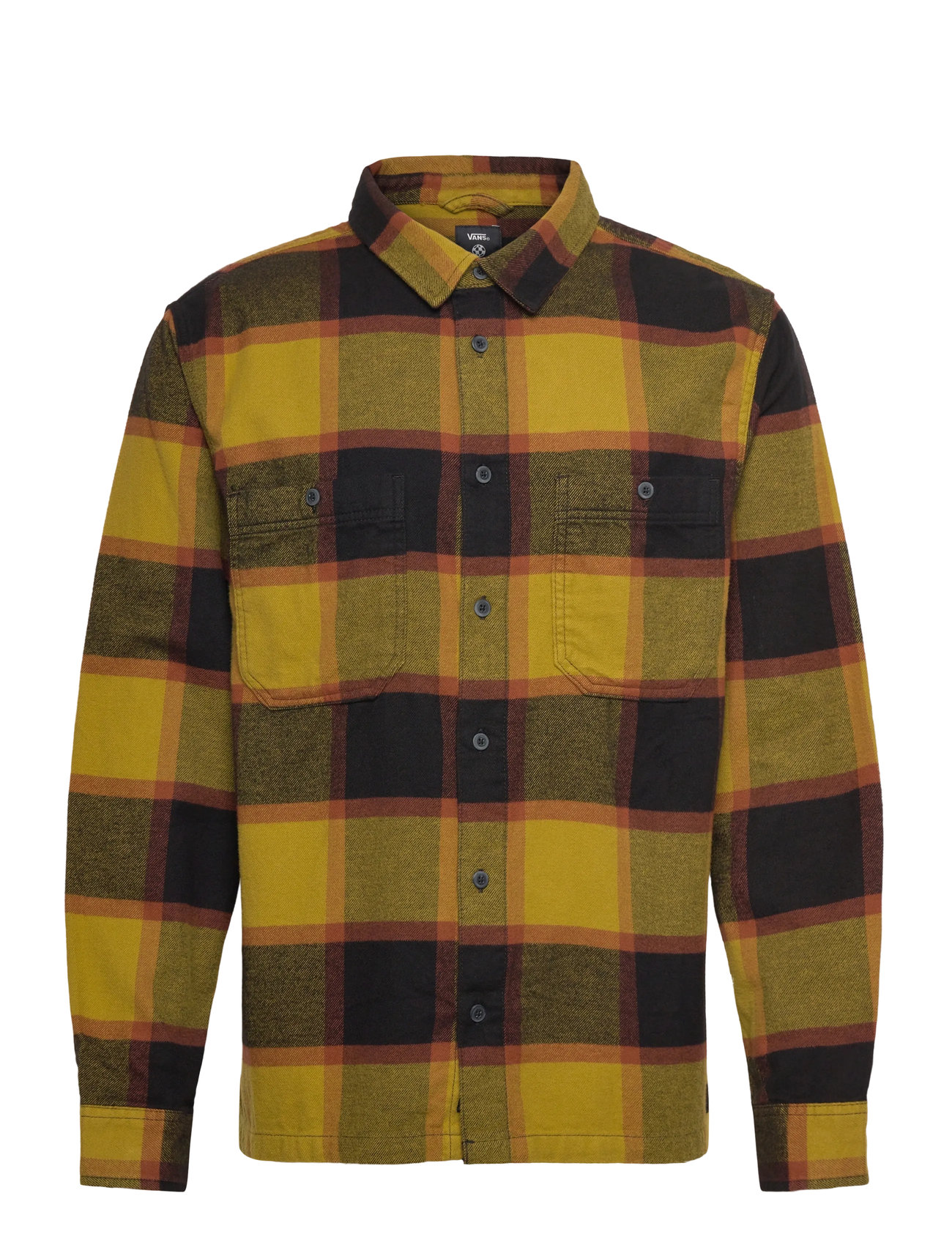 VANS Larkspur Plaid Flannel Gelb - S - Herren