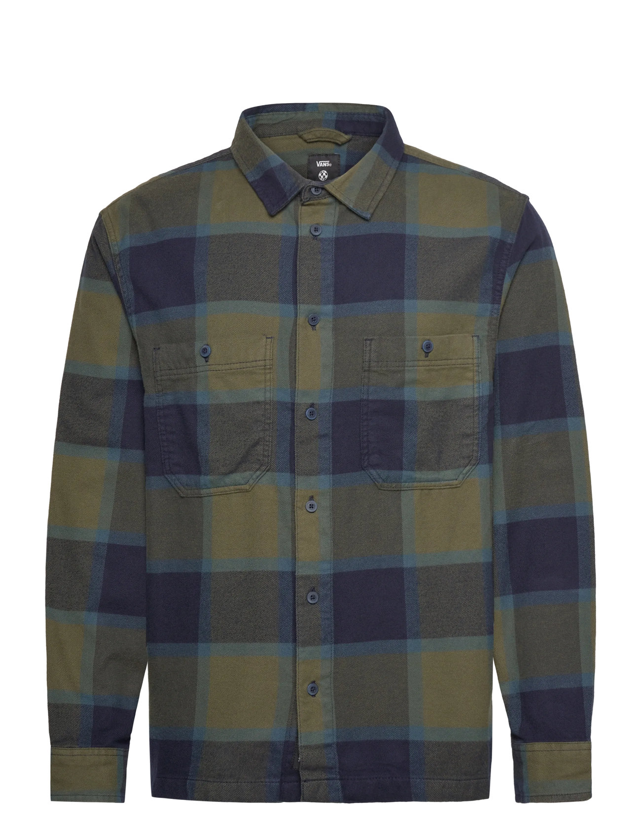 VANS Larkspur Plaid Flannel Khaki - XS - Herren