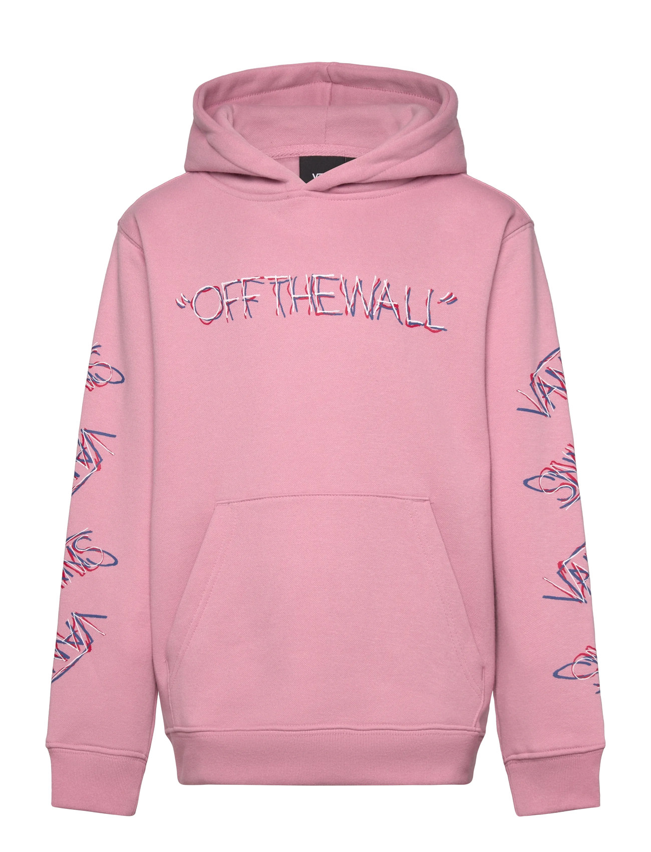 VANS Scribbled Past Pullover, 165-173, Pink, Sweatshirts & Hættetrøjer > Hættetrøjer, Børn