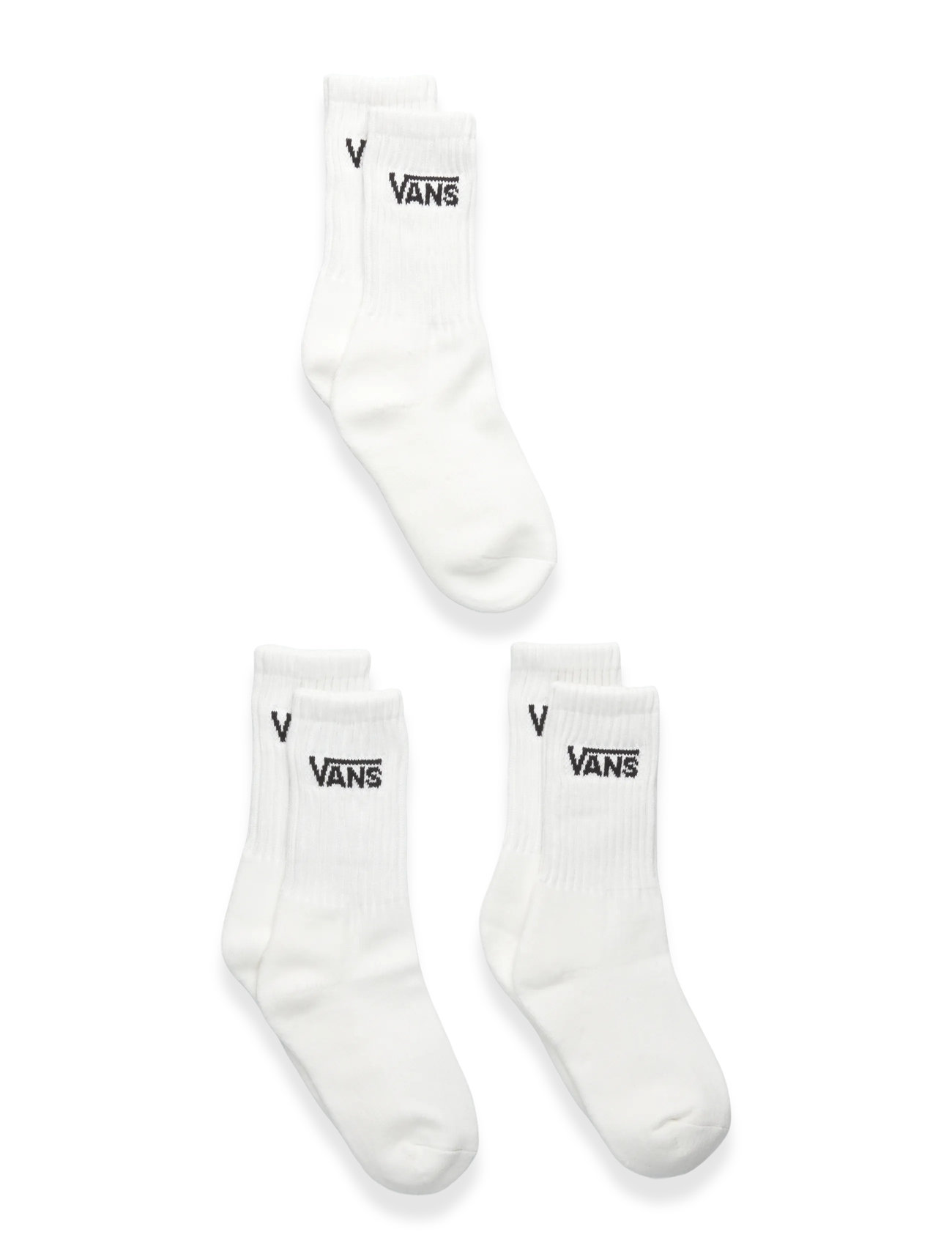 VANS Classic Crew, XXS, White, Sport > Socks, Børn