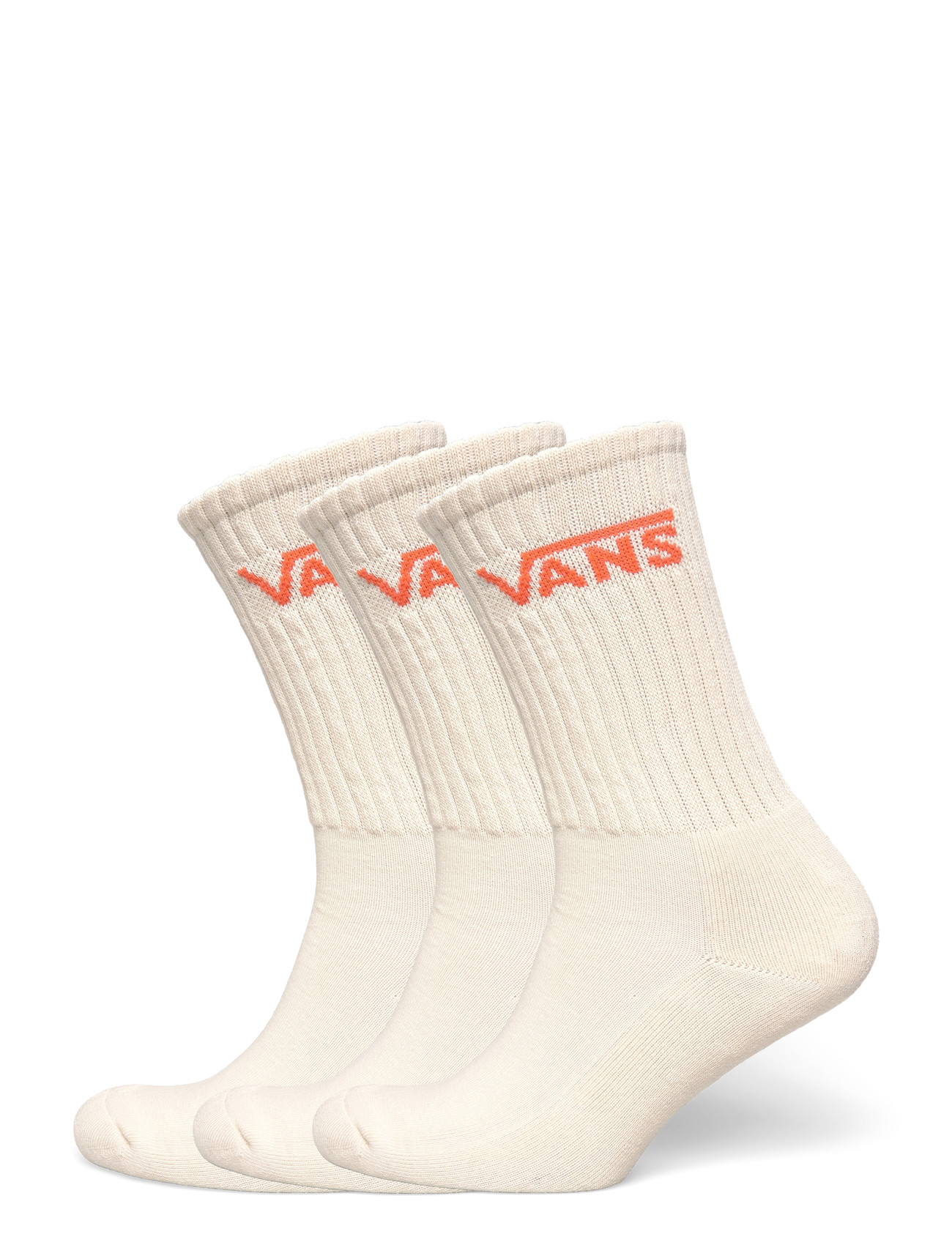VANS Classic Crew, XL, Cream, Sport Clothing > Sport Socks, Dame