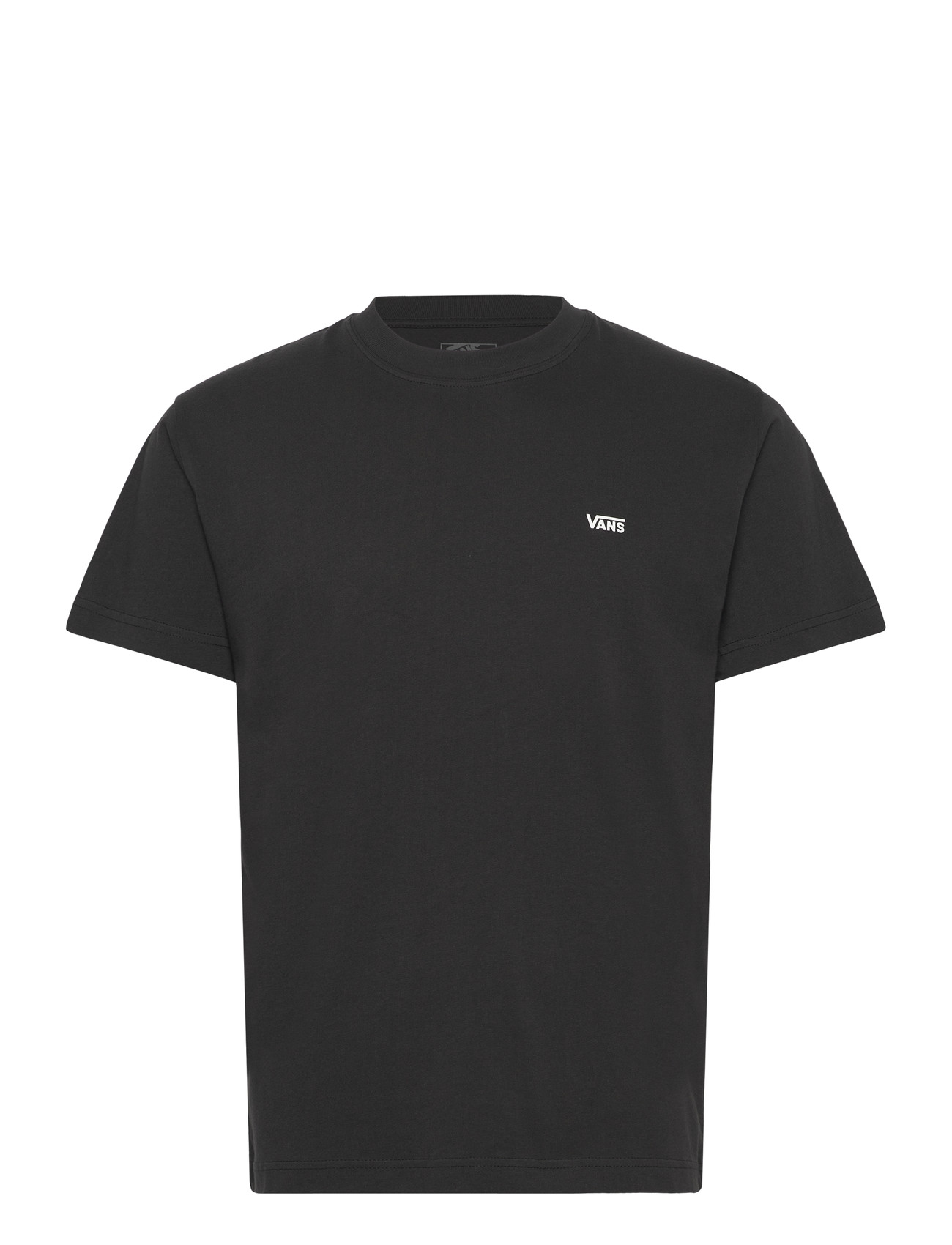 VANS Left Chest Ss, L, Black, Sport Overdele > Sport T-shirts, Herre