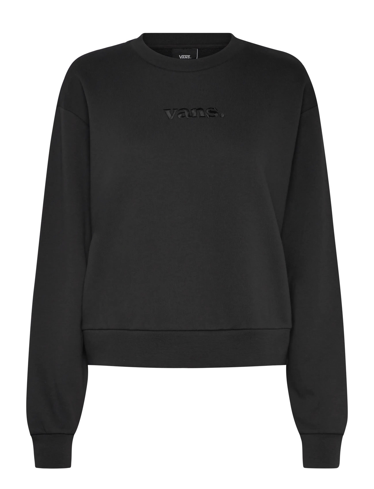 VANS W Essential H-Ft Rlx Crew, XL, Black, Sweatshirts & Hættetrøjer > Sweatshirts, Dame
