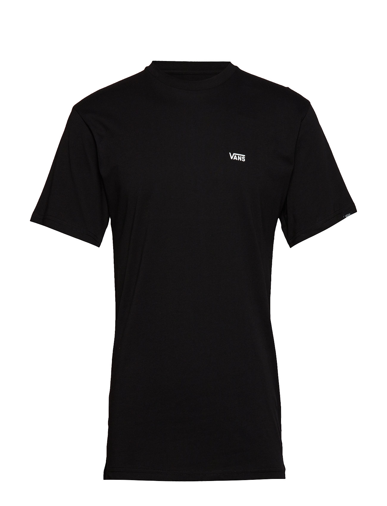 Left Chest Logo Tee Sport Men Sports Clothes Sport Tops Sport T-Skjorte Black VANS