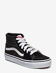 VANS - UY Sk8-Hi - canva sneakers - black/true white - 0