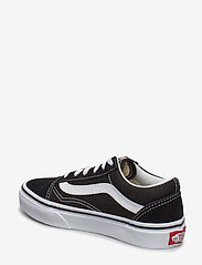VANS - UY Old Skool - canva sneakers - black/true white - 2