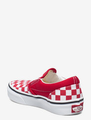 VANS - UY Classic Slip-On - canva sneakers - racing red/true white - 2