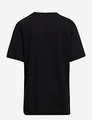 VANS - Top Boys Alpha - kortærmede t-shirts med mønster - black/flames - 1
