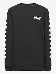 VANS - EXPOSITION CHECK CREW BOYS - sweatshirts - black - 0
