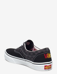 VANS - JN Era - canva sneakers - (flame logo repeat)blkmlt - 2