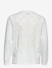 VANS - Top Boys Alpha - ensfarvede langærmede t-shirts - white - 1