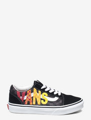VANS - UY Old Skool - canva sneakers - (flame logo repeat)blkmlt - 1