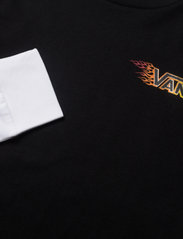 VANS - Top Boys Alpha - ensfarvede langærmede t-shirts - black - 2