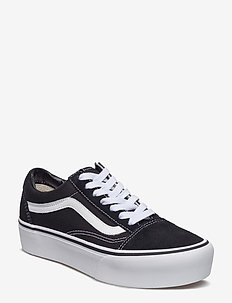 UA Old Skool Platform - chunky sneakers - black/white