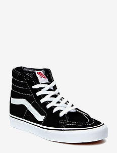 UA SK8-Hi - Ūdensizturīgi sporta apavi - black/black/white