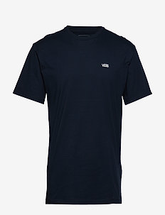 LEFT CHEST LOGO TEE - laisvalaikio marškinėliai - navy/white