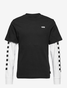 Top Boys Alpha - plain long-sleeved t-shirts - black/black