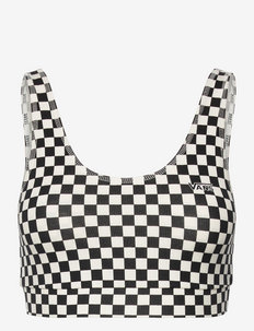 Top Womens Alpha - weiche bhs - black/white checkerboard