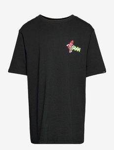 VANS X CRAYOLA VANASAUR SS BOYS - ensfarvede kortærmede t-shirts - (crayola) black