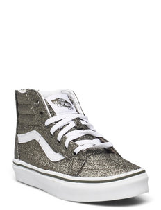 vans sparkle silver