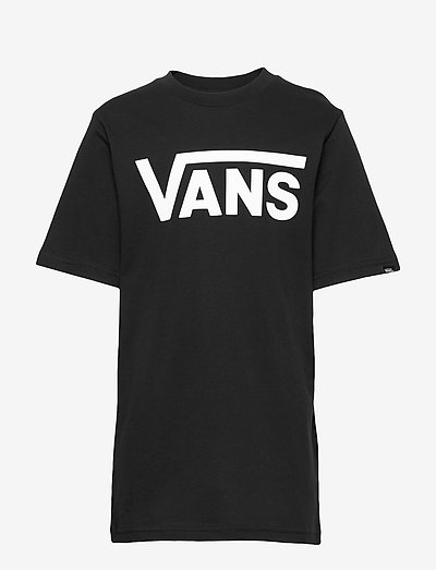 VANS CLASSIC BOYS - short-sleeved t-shirts - black/white